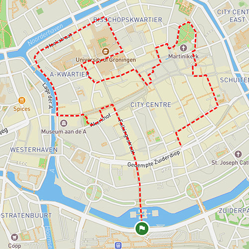 Stadswandeling Groningen